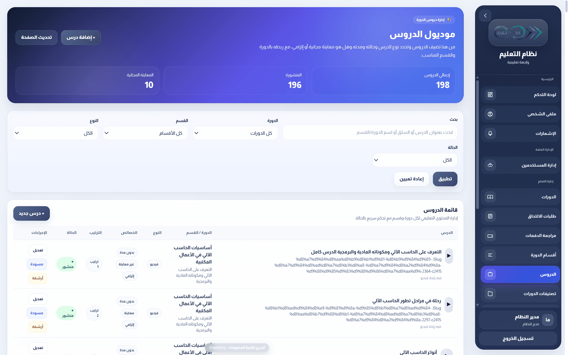 نظام الأسر المنتجة